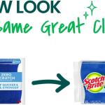 Scotch-Brite Zero Scratch Scrub Sponge, 12 Kitchen Sponges for Cleaning Around the Home, Bathroom & More, Effective + Gentle Dish Scrubber, Best for Nonstick Pots and Pans, Safe on Most Surfaces