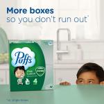 Puffs Plus Lotion with Vicks Facial Tissues, 4 Cubes, 48 Tissues per Box (192 Tissues)