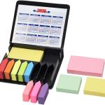 Sticky Notes Tabs for Page Markers, Colored Book Tabs for Annotating Books, 2000 Pieces Arrow Index Page Flags with PU Box (300g)
