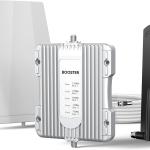 Cell Phone Booster for Home Up to 3,000 sq ft, Cell Booster Data for Band 4/12/17/13/5/25/2, Cell Signal Booster for All U.S. Carriers Verizon, AT&T, T-Mobile-5G 4G LTE 3G FCC Approved