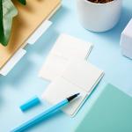 Sticky Index Tabs Page Marker Pop-up Page Flags Notes Tabs, 1.6 x 2 Inch, White (800 Pieces)