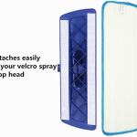 Microfiber Spray Mop Replacement Hes for Wet/Dry Mops Floor Cleaning Ps Compatible with Bona Floor Care System (6 Pack)