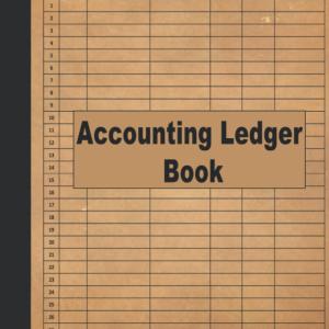 Accounting Ledger Book: Account Ledger Book, Bookkeeping Record Book, Small Business Income Expense, Accounting Journal Entry Book, Ledger Notebook Business Home Office School, 8.5 x 11
