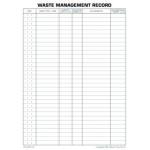 Waste Management Log: Logbook, Journal - 102 pages, 5 x 8 inches (Unique Logbooks/Record Books)