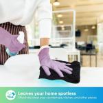 HOMEXCEL Black Microfiber Cleaning Cloth, 12 Pack Premium Microfiber Towels for Cars, Lint Free, Scratch-Free, Highly Absorbent, Reusable Cleaning Rags for Car, Household, Kitchen, Window, 11.5"X11.5"