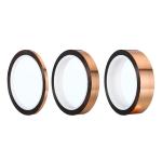 YOKIVE Metalized Tape, 3 Roll Self hesive Mirror Reflective Decorative Tape, Great for Craft Project, DIY Art, Home (Blue, 0.2/0.6/1 Inch x 55 Yard)