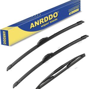 3 Wipers Factory Replacement For 2014 2015 2016 2017 2018 2019 2020 Acura MDX Original Equipment Windshield Wiper Bles Set 26"+20"+14" (Set of 3) U/J HOOK