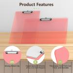11 x 17 Extra Large Clipboard 2 Pack, Pink Vertical and Landscape Layout Drawing Boards for Sketching,Watercolors, Size 11.5 x 17, Drafting & Art Supply