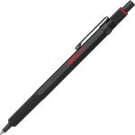 rOtring 600 Ballpoint Pen Medium Point Black Ink Black Barrel Refillable