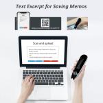 Scanner Reer Pen for Dyslexia, OCR Digital Translation Pen 112 Languages Pen Reer Text to Speech Device