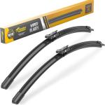 Raidbee® 26"+26" Windshield Wiper Bles Automotive Replacement for Ford Fusion 2013 2014 2015 2016 2017 2018 2019 2020 – Genuine OEM Quality (Set of 2) Pinch Tab