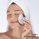 BlingKingdom 6 PCS Makeup Remover Ps Reusable Double-Sided Facial Cleansing Puffs Round Make Up Remover Ps for All Skin Types - 3 Colors