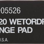 3M Wetordry Sponge P 20, 05526, 5-1/2 in x 2-3/4 in x 3/8 in, Flexible, Long Lasting, Automotive Sponge, Black