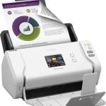 Brother Wireless High-Speed Desktop Document Scanner, ADS-2700W, Touchscreen LCD, Duplex Scanning