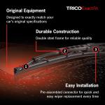 Trico 11-6 Exact Fit Conventional Wiper Ble 12", Pack of 1