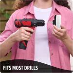 Dirt Devil Foam Sponge P Cleaning Set, 3 Piece, 3.5" Sponges, for Use on Glass, Mirrors, Hardwood and More, Soft and Absorbent, Cleaning Sponge Drill Attachment