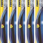 Rain-X 5079279-2-5PK Latitude 2-IN-1 Water Repellency Wiper Ble, 22" (Pack of 5)