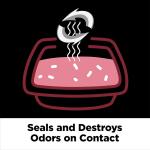 ARM & Hammer Clump & Seal Platinum Cat Litter, Multi-Cat, 14-Day Odor Control, Rock-Hard Clumps, 18 lbs – Powerful Odor Eliminator with Baking Soda