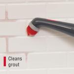 Rubbermaid Reveal Power Scrubber with Multi-Purpose & Grout He, Cordless Electric Battery Powered Scrub Brush, Water Resistant, for Home/Kitchen/Bathroom/Grout/Tile/Shower/Tub