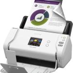 Brother Wireless High-Speed Desktop Document Scanner, ADS-2700W, Touchscreen LCD, Duplex Scanning