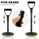 Mobility Aid Tool 5 Height justable 15.7inch-20inch Standing Assist Device Stable with 7 Inch Base Elderly Lift Assist Supports Equipment for Rising Indoors Garden Outdoor Work