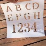 20 Pack 7.5mil Mylar Sheets, 12 X 12 Inch Stencil Paper for Cricut, Laser Cutting, Template Plastic for Quilting, Blank Plastic Sheets for Crafts, Food Gre Mylar Stencil Sheets