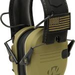 Walker's Razor Slim Ultra Low Profile Compact Design justable Range Shooting Hunting Hearing Protection Electronic Earmuffs