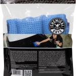 Chemical Guys MIC708 Waffle Weave Glass and Windor Microfiber Towel, Great for Cars, Trucks, SUVs, RVs & More, Blue (24"x16")