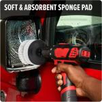 Dirt Devil Foam Sponge P Cleaning Set, 3 Piece, 3.5" Sponges, for Use on Glass, Mirrors, Hardwood and More, Soft and Absorbent, Cleaning Sponge Drill Attachment