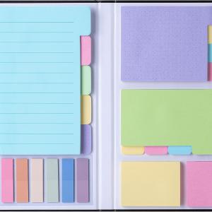 Mr. Pen- Sticky Note Set, 410 Pack, Pastel Colors, Sticky Notes Tabs, Divider Sticky Notes, Office Supplies, Planner Sticky Note Dividers Tabs, Book Notes, Bible Sticky Notes