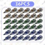 Yexiya 36 Pcs Correction Tape, Colorful Original Correction Tape White Wide Tape Easy to Use Cute Correction Roller for School Home Office Supplies, 0.2 Inch x 39.4 Feet (Blue, Orange, Green)