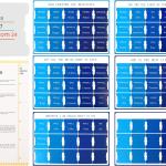 Blue Bible Tabs for Men's Bible Studies & Small Groups, Large Print Tabs Fits NIV/KJV/ESV, Bible Journaling Supplies (66 Bible Tabs Old and New Testament and 24 Blank Custom Tabs)