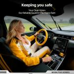 Raidbee® 26"+26" Windshield Wiper Bles Automotive Replacement for Ford Fusion 2013 2014 2015 2016 2017 2018 2019 2020 – Genuine OEM Quality (Set of 2) Pinch Tab