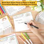 60Pcs Teacher Mail Notes to Parents, Boho Happy Mail from Teacher, Brag Cards for Students Behavior Classroom Must Haves to Send Home for Preschool Kindergarten Elementary School Supplies (Boho)