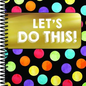 Carson Dellosa Celebrate Learning Teacher Planner 2025-2026, Undated 8" x 11" Lesson Plan Book With Stickers, Class Schedule, and Weekly Calendar School Supplies, Homeschool and Classroom Must Haves