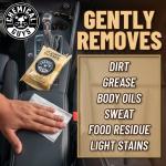 Chemical Guys PMWSPI20850 Leather Cleaner And PMWSPI66350 InnerClean Interior Quick Detailer & Protectant Wipes, Safe for Cars, Trucks, SUVs, Jeeps, RVs & More (100 Ct) 2 Pack