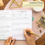 Clever Fox Gratitude Journal – Happiness, Positivity & Affirmation Daily Journal – Inspirational Daily Notebook – 3 Months, A5 (Mint)