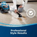 Bissell Little Green Pro Portable Carpet & Upholstery Cleaner and Car/Auto Detailer with Deep Stain Tool, 3" Tough Stain Tool, Plus Two 8 oz. Trial-Size Formulas, 3194