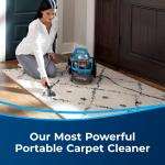Bissell Little Green Pro Portable Carpet & Upholstery Cleaner and Car/Auto Detailer with Deep Stain Tool, 3" Tough Stain Tool, Plus Two 8 oz. Trial-Size Formulas, 3194