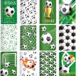 OXYLIPO 24 Pcs Sports Party Favors Soccer Mini Noteps Soccer Notebooks- Spiral Journal Notebooks with Soccer Theme Designs, Teacher School Classroom Reward Supplies for Teens Boys Girls