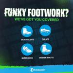 FunkAway Odor Eliminating Spray for Shoes, Skates, Work Boots & More, 8 oz., Extreme Odor Eliminator, Perfect for Stinky Stuff You Can't Put in the Wash